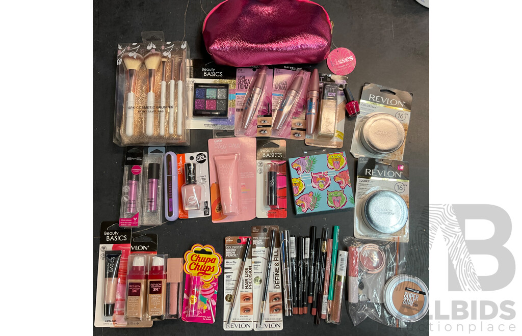 Mixed Lot - Revlon, Maybelline, BYS,Rimmel Make Up Items and More