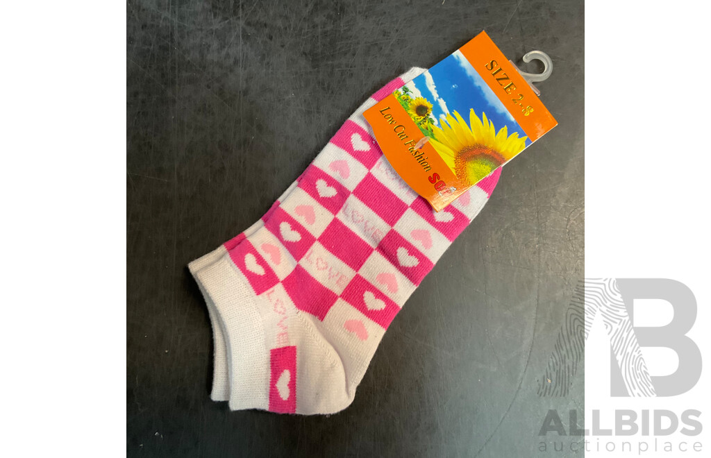 Assorted Girls' / Women's Clothes and Underwear and Socks and Hair Scrunchie