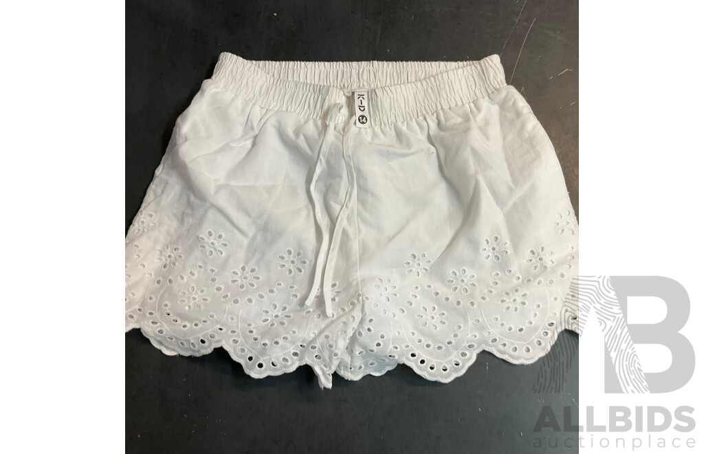 Assorted Girls' / Women's Clothes and Underwear and Socks and Hair Scrunchie