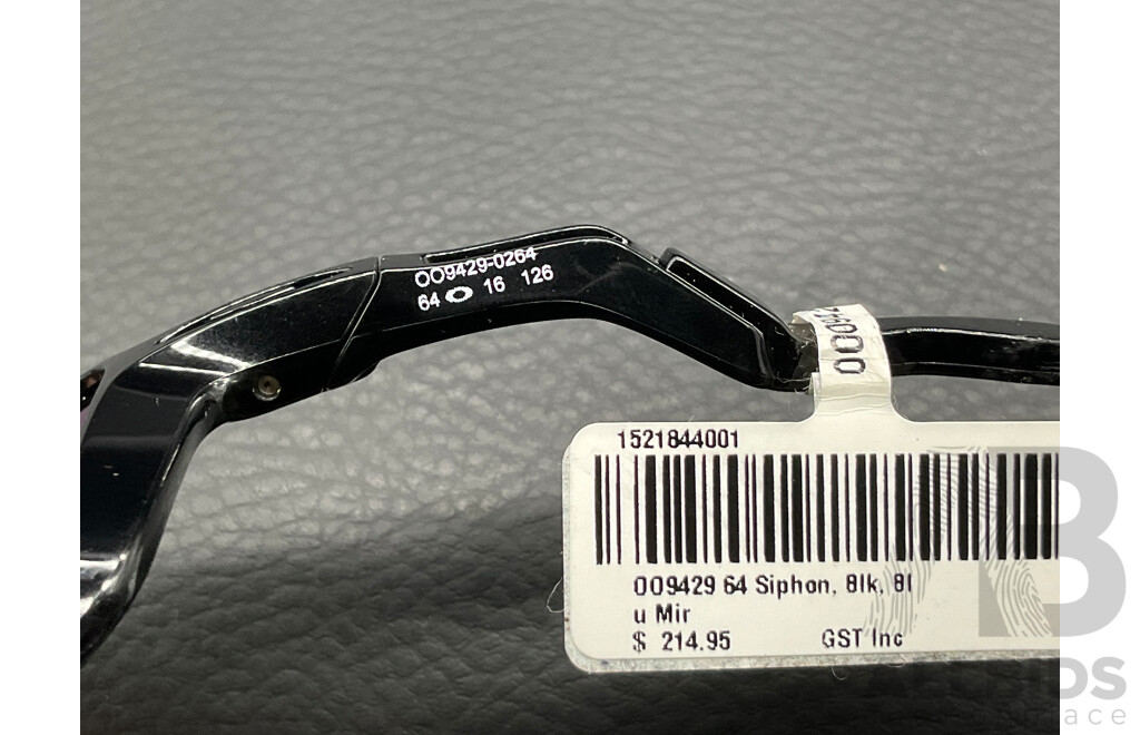 Siphon Sunglasses Branded OAKLEY