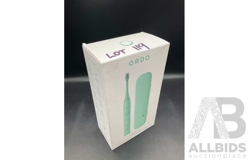 ORDO SONIC+ Electric Toothbrush & Charging Travel Case - ORP $ 129.99