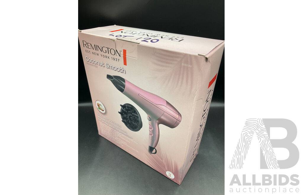 REMINGTON Hairdryer and BONDS Socks (Size 11-14)  - Lot of 2