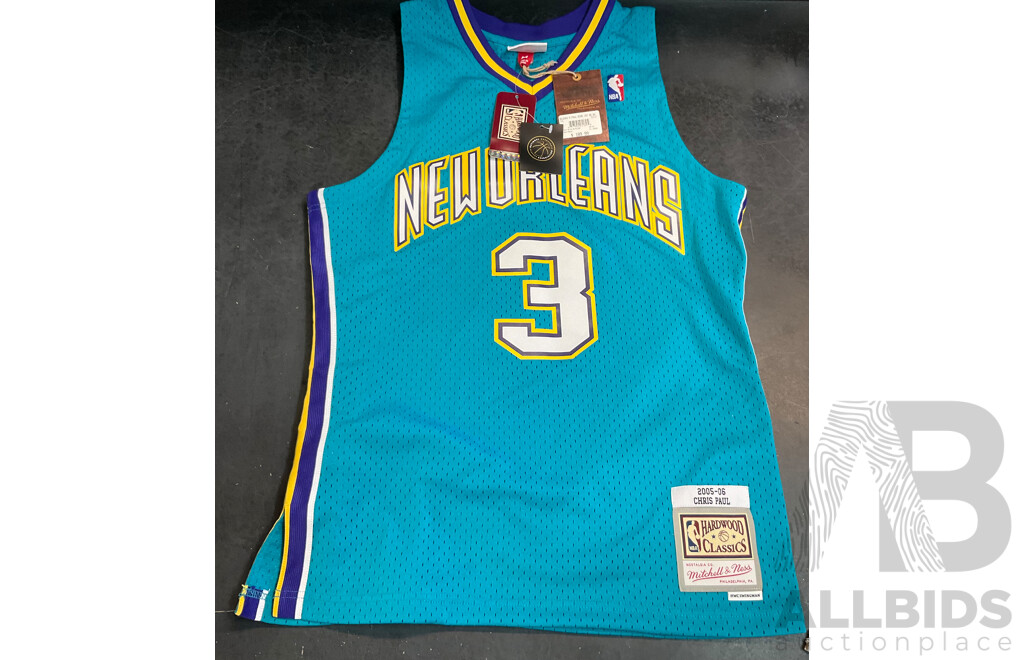 MITCHELL & NESS New Orleans Paul Road Jersey - Size M
