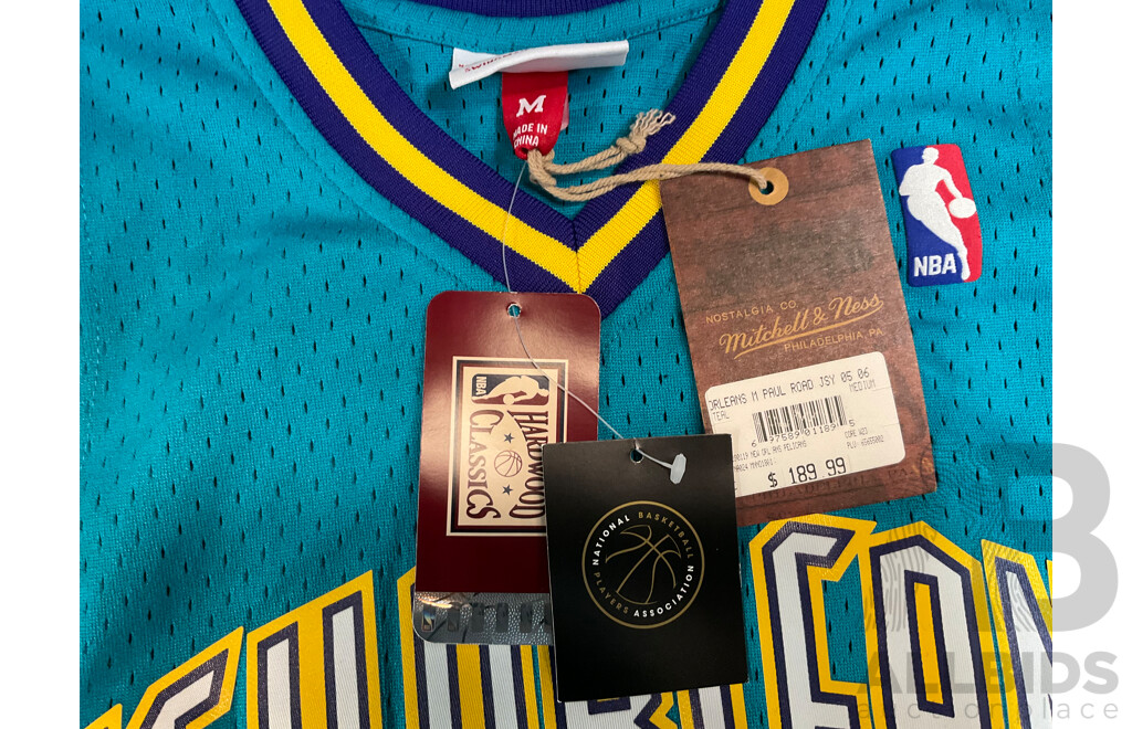 MITCHELL & NESS New Orleans Paul Road Jersey - Size M
