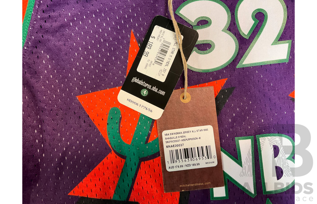 MITCHELL & NESS NBA Swingman Jersey All Star 1995 Shaquille O'Neal - Size M