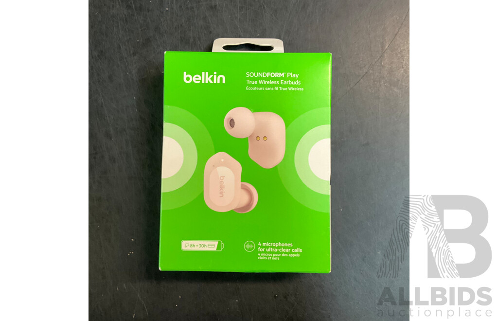 Belkin Soundform Play True Wireless Earbuds & Assorted Zuru Toys Ball