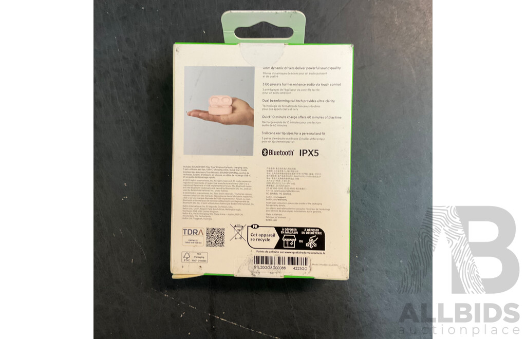 Belkin Soundform Play True Wireless Earbuds & Assorted Zuru Toys Ball