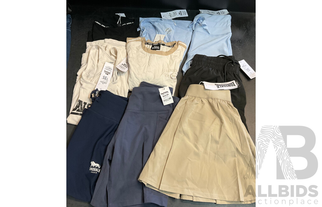 Assorted Lonsdale,Fila,Calvin Klein Size 8/10/M Apparel for Women