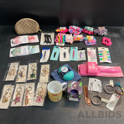 Assorted Rhinestone Pendant Keychain & Lovisa Jewellry and Hair, Bathroom Accessoriesand More