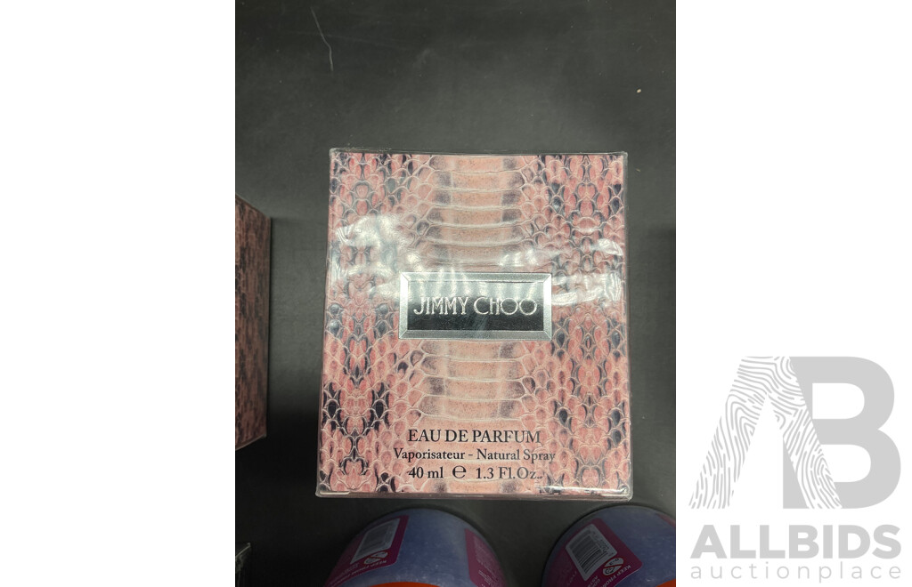 JIMMY CHOO 40ml Eau De Parfum, IGEAR Earphone and Other - Lot of 9