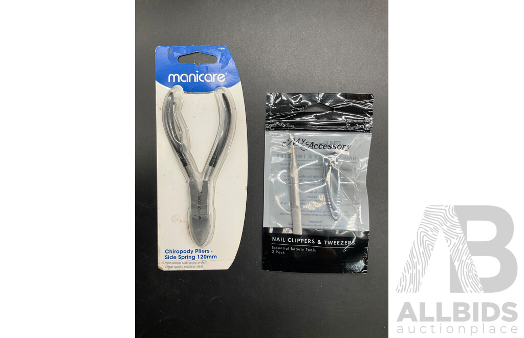 BRAUN Silk-epil 5 Epilator, Manicure and Skincare Products - Lot of 8