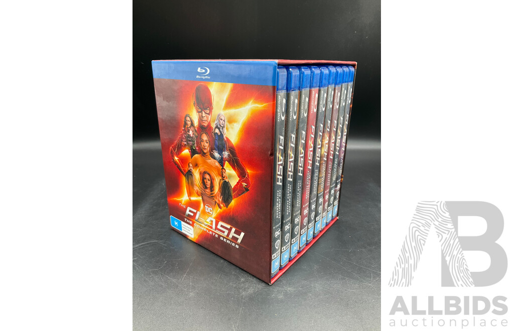 The Flash Complete Series DVD's