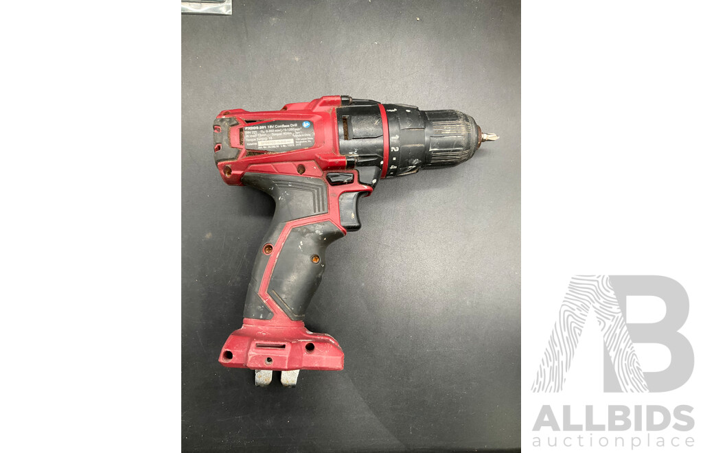 OZITO 18V Drill Driver and Assorted Tools and Accessories - Lot of 16