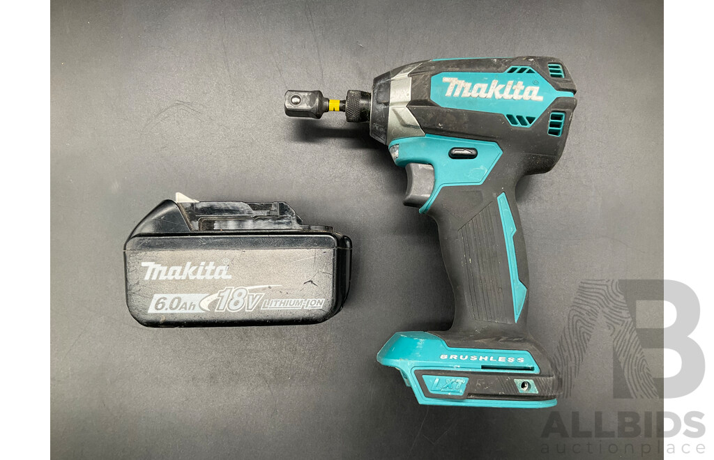 MAKITA 18V Impact Driver (DTD153) with 6.0Ah Battery