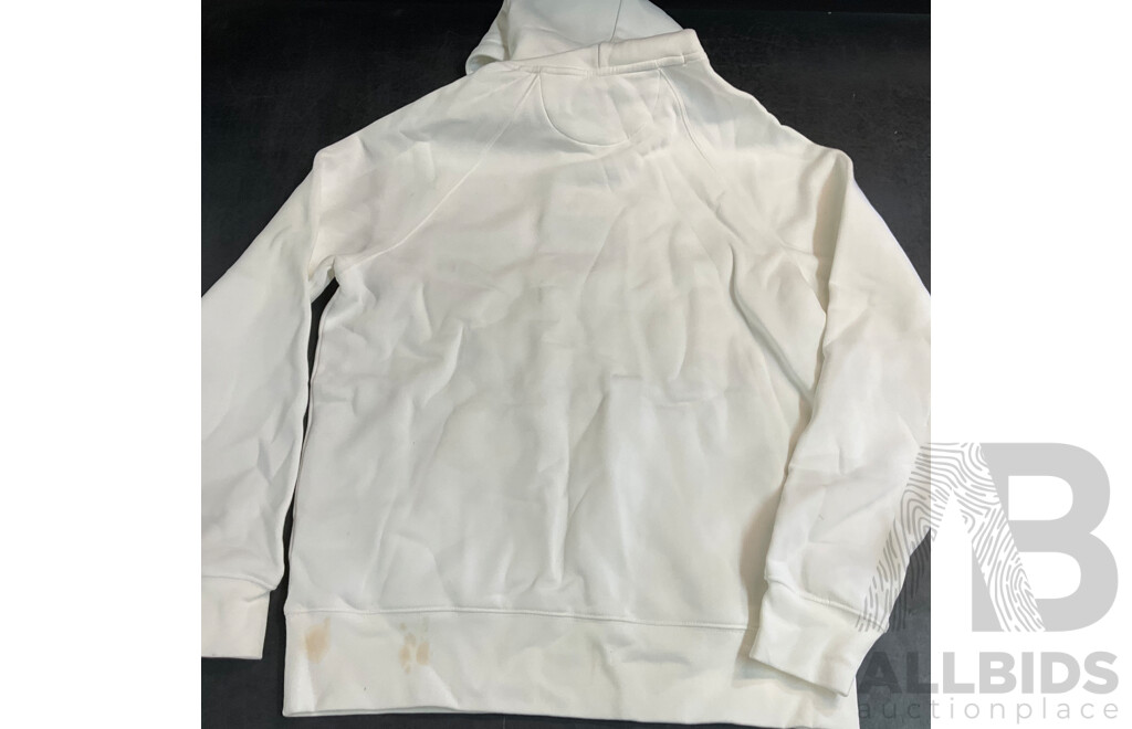 GANT XL White Hoodie & YD Hayman Skinny Suit Size 38