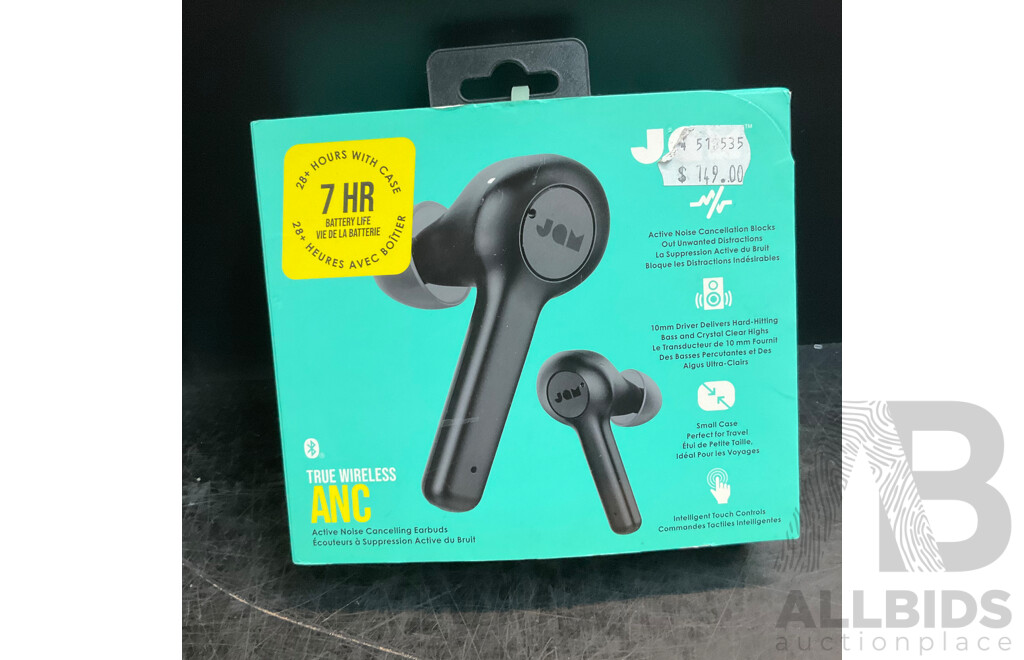 JAM True Wireless ANC Earbuds