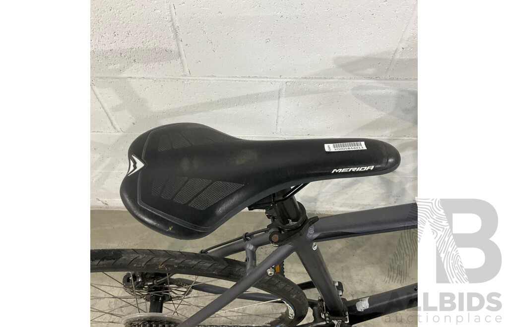 Merida Speeder 20 Bike Flat Bar Road Bike - Dark Silver - Frame 54cm