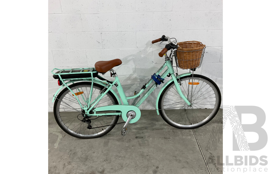 Valk Laneway Vintage Electric Bike - Mint