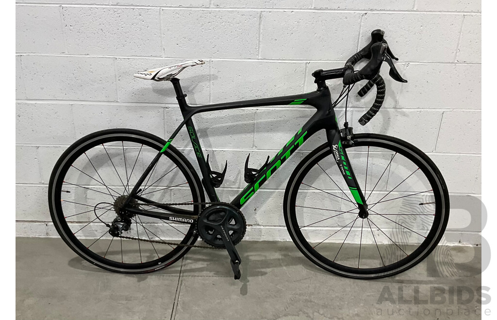 Scott Solace Race Bike - Black with Green