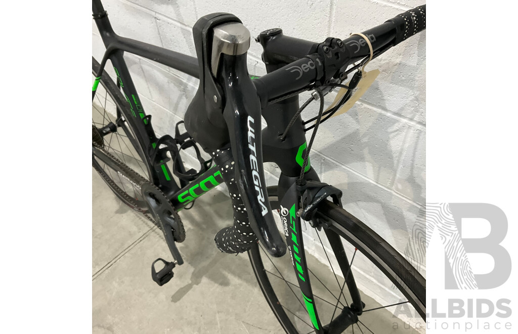 Scott Solace Race Bike - Black with Green