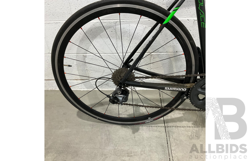 Scott Solace Race Bike - Black with Green