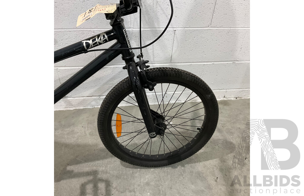 DK Deka BMX Bike -  Black