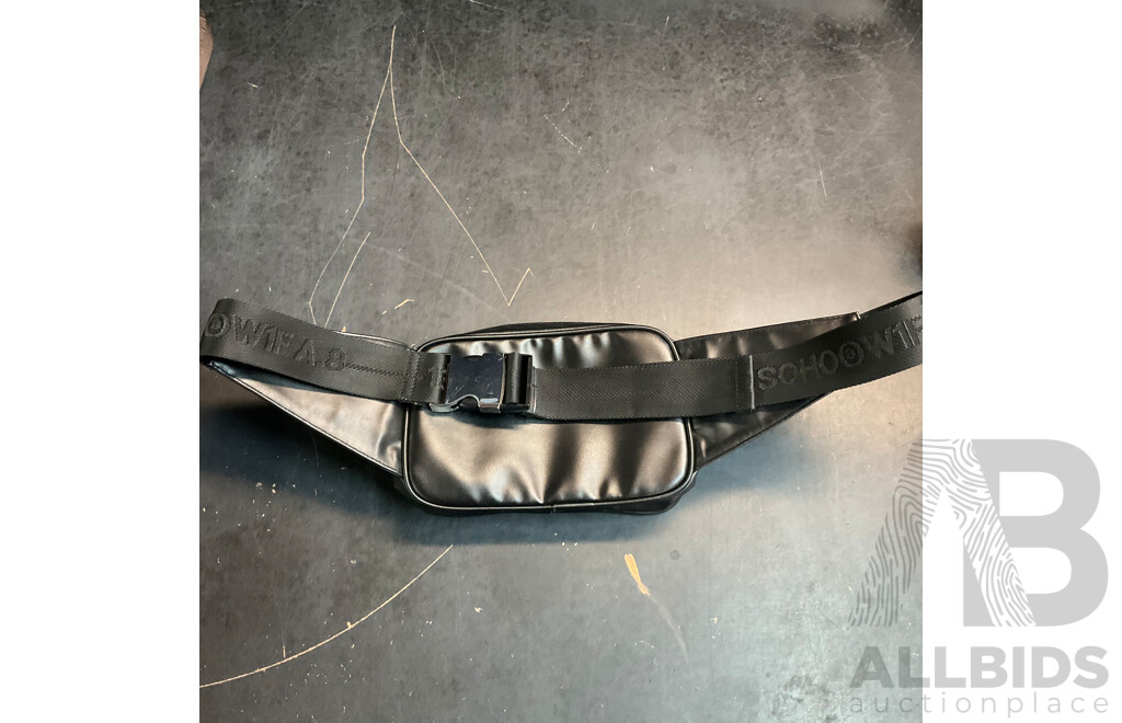 Sprayground Tear It Up Camo Sling Bag & H&M Bum Bag - Lot of 2