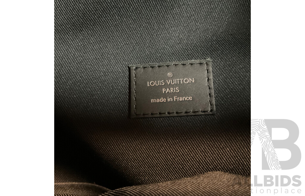 Men's Leather Backpack - Branded Louis Vuitton