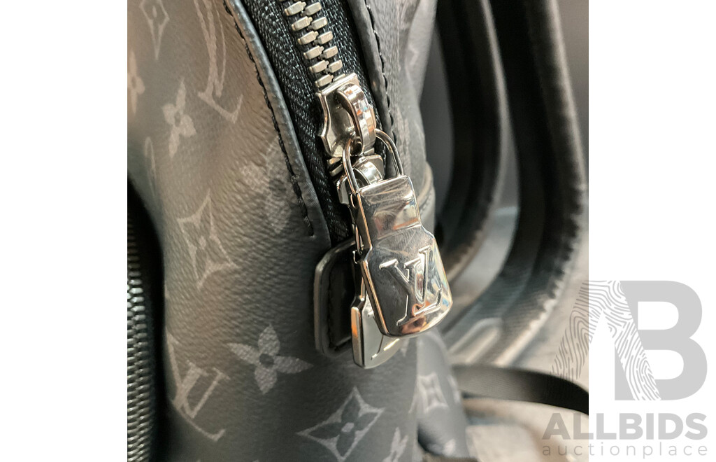 Men's Leather Backpack - Branded Louis Vuitton