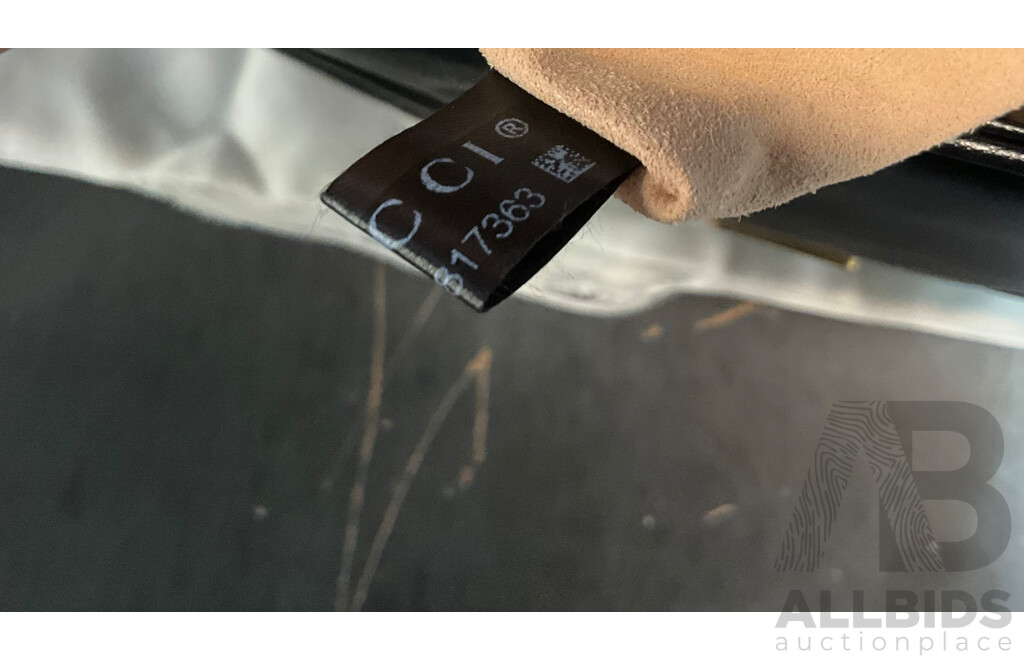 Ladies Black Crossbody Bag Branded Gucci 