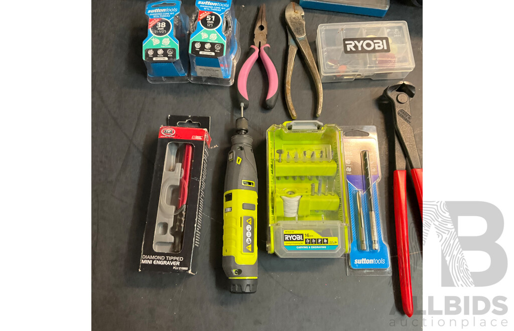 Ryobi Tools Carry Bag - Contains Assorted Tools