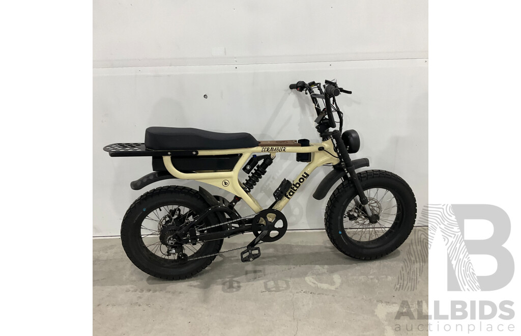 Fatboy the Scrambler EBike - Desert Sand
