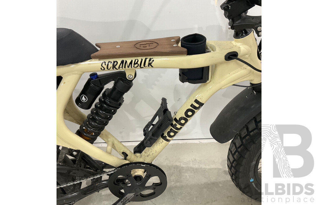 Fatboy the Scrambler EBike - Desert Sand