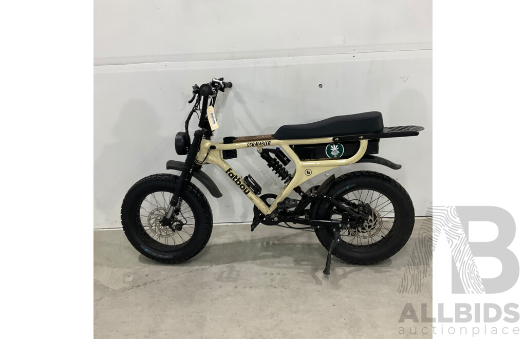 Fatboy the Scrambler EBike - Desert Sand