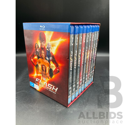 The Flash Complete Series DVD's