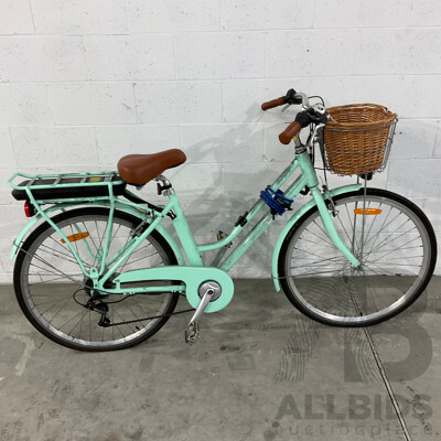 Valk Laneway Vintage Electric Bike - Mint