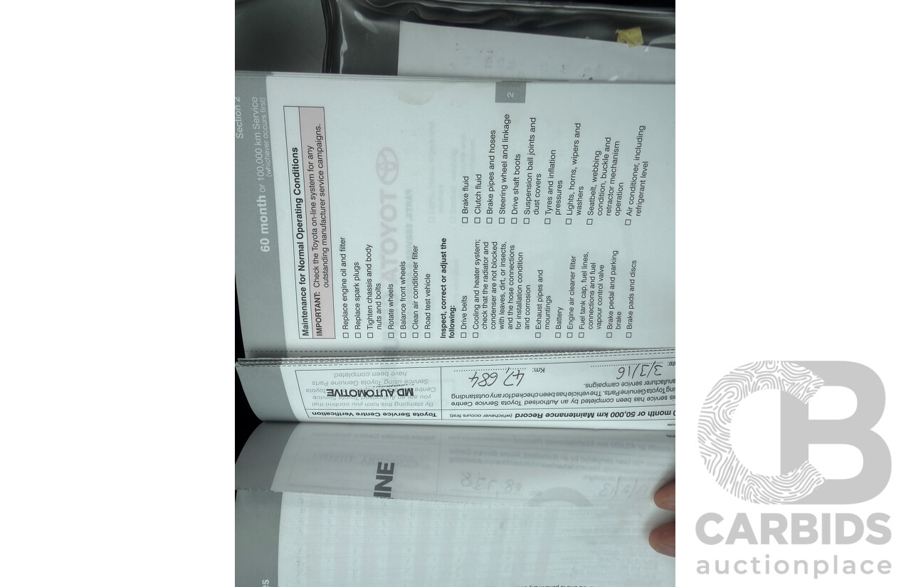 10/2010 Toyota Corolla ASCENT FWD ZRE152R MY10 5D Hatchback Black 1.8L