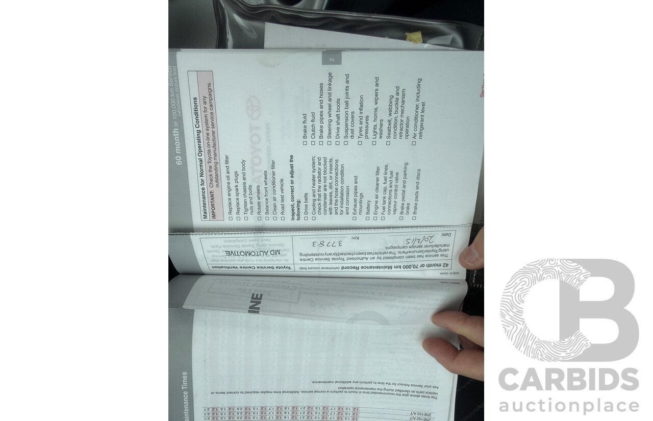 10/2010 Toyota Corolla ASCENT FWD ZRE152R MY10 5D Hatchback Black 1.8L