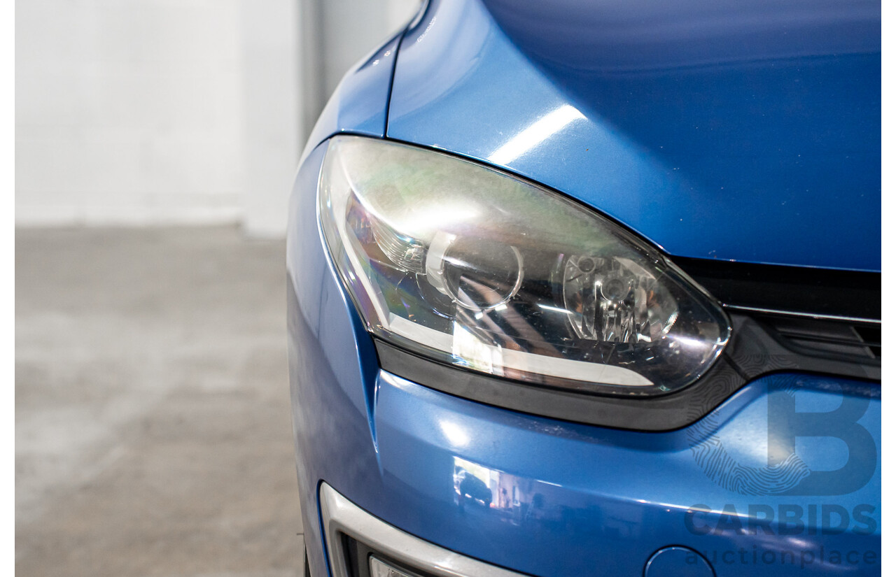 1/2015 Renault Megane Gt-Line B95 MY14 5d Hatchback Malta Blue Metallic Turbo Diesel 1.5L