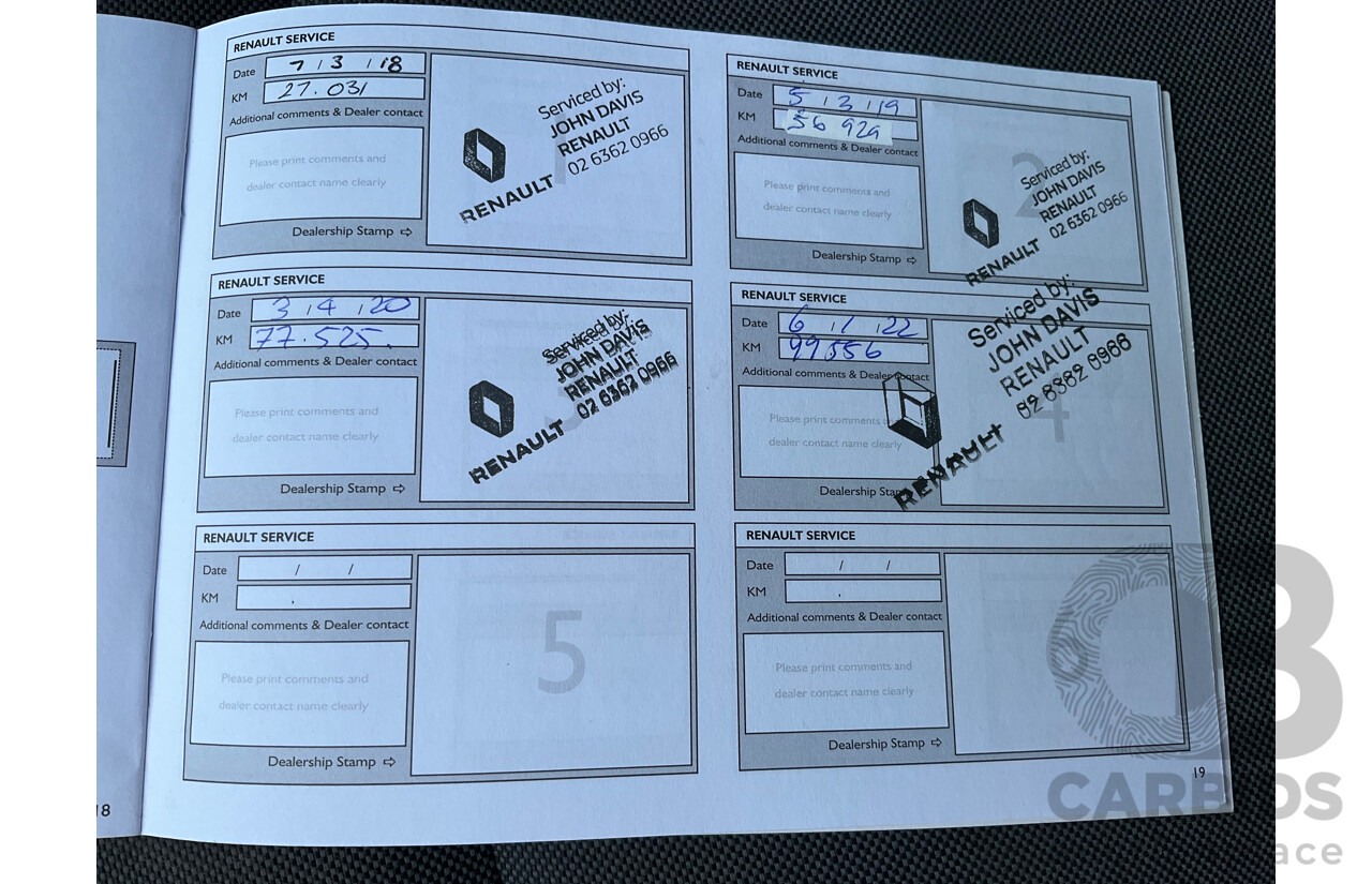 05/2016 Renault Master LWB MID (FWD) X62 Bus Glacier White Turbo Diesel 2.3L - Custom Wheelchair Lift