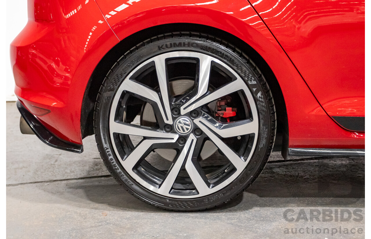 09/2016 Volkswagen Golf GTI 40 YEARS MK7 MY16 4d Hatchback Tornado Red Turbo 2.0L