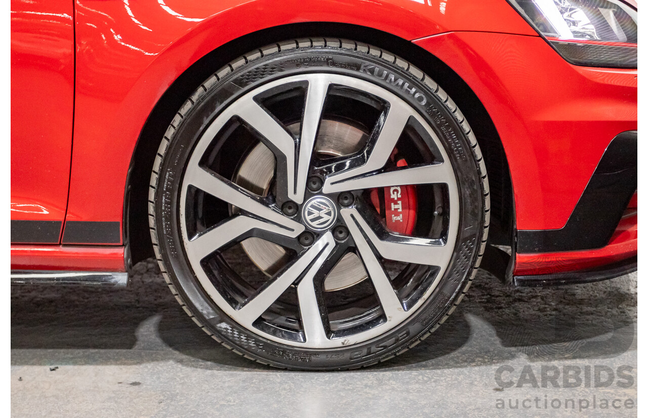 09/2016 Volkswagen Golf GTI 40 YEARS MK7 MY16 4d Hatchback Tornado Red Turbo 2.0L