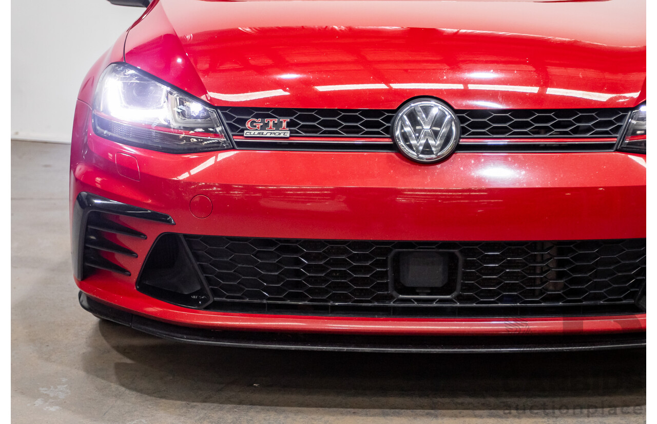 09/2016 Volkswagen Golf GTI 40 YEARS MK7 MY16 4d Hatchback Tornado Red Turbo 2.0L