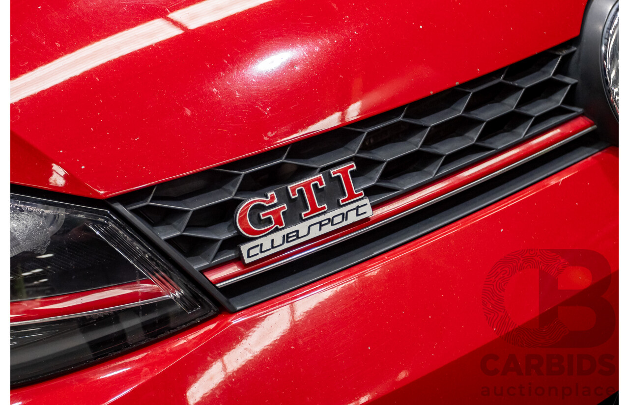 09/2016 Volkswagen Golf GTI 40 YEARS MK7 MY16 4d Hatchback Tornado Red Turbo 2.0L
