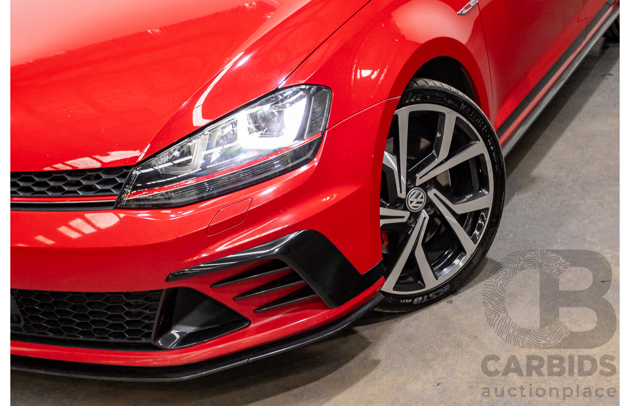 09/2016 Volkswagen Golf GTI 40 YEARS MK7 MY16 4d Hatchback Tornado Red Turbo 2.0L