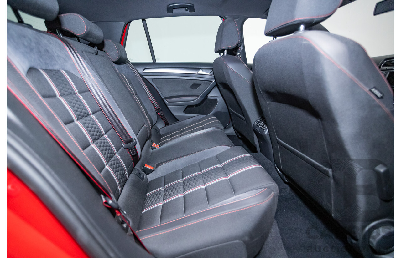 09/2016 Volkswagen Golf GTI 40 YEARS MK7 MY16 4d Hatchback Tornado Red Turbo 2.0L