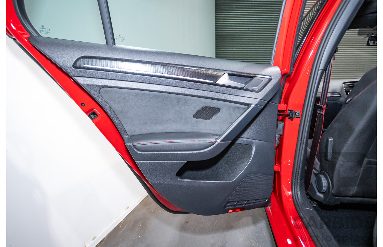 09/2016 Volkswagen Golf GTI 40 YEARS MK7 MY16 4d Hatchback Tornado Red Turbo 2.0L