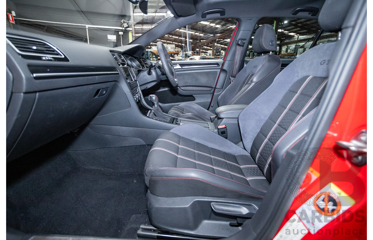 09/2016 Volkswagen Golf GTI 40 YEARS MK7 MY16 4d Hatchback Tornado Red Turbo 2.0L