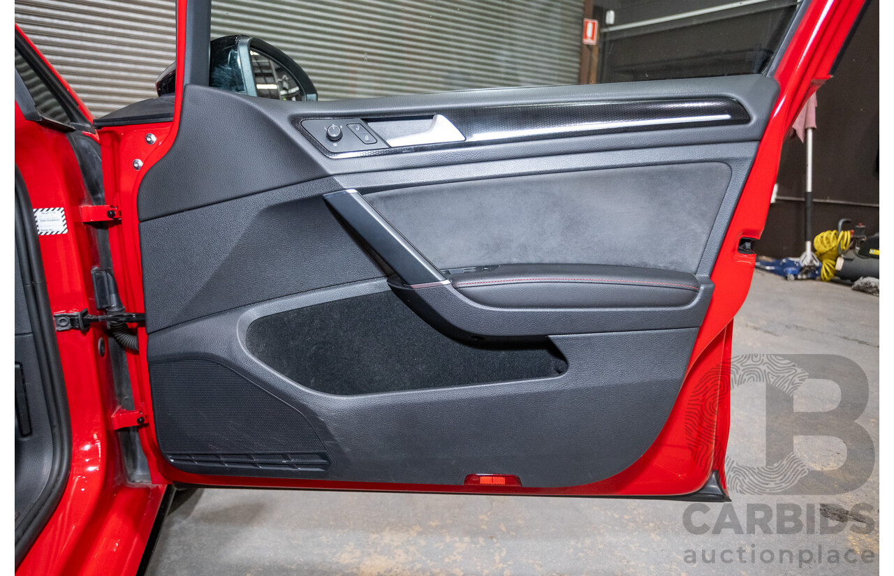 09/2016 Volkswagen Golf GTI 40 YEARS MK7 MY16 4d Hatchback Tornado Red Turbo 2.0L