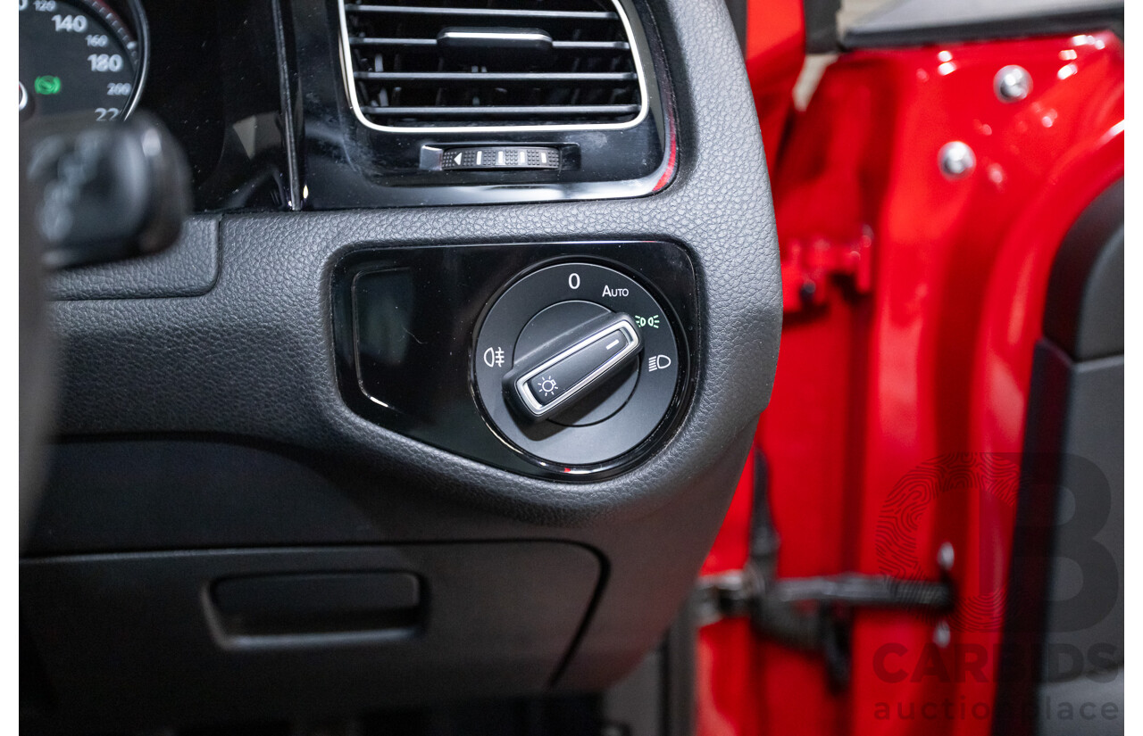 09/2016 Volkswagen Golf GTI 40 YEARS MK7 MY16 4d Hatchback Tornado Red Turbo 2.0L